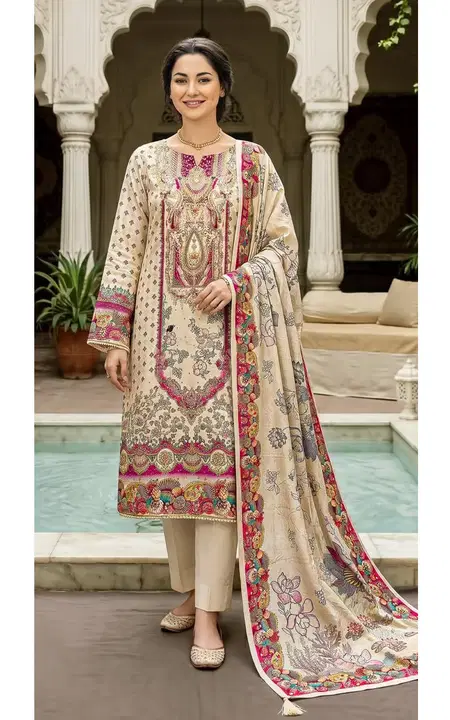 Kt 385 By Shree Viscose Muslin Printed Pakistani Salwar Suits 